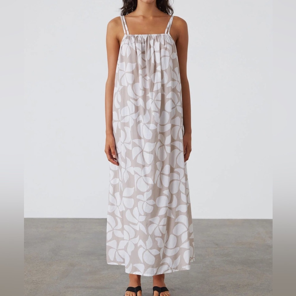 Silver Lilo Organic Cotton Dress